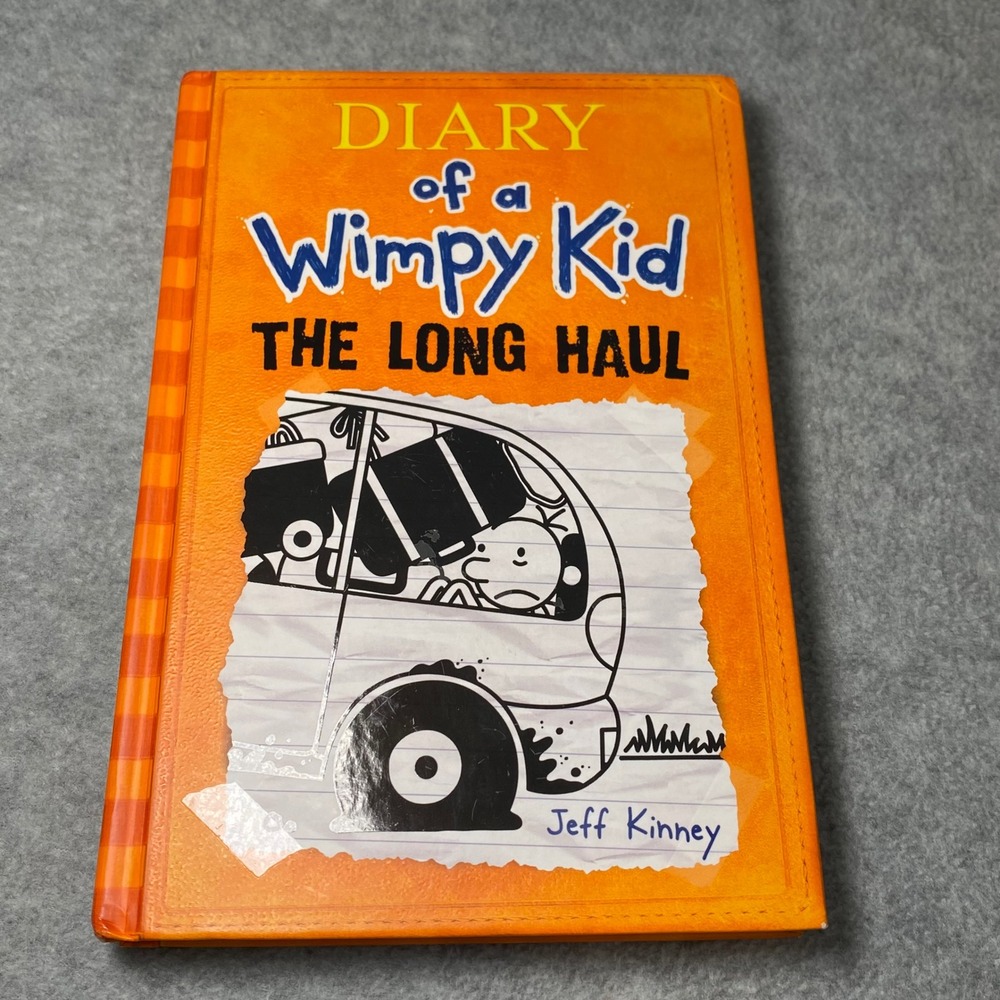 Diary of a Wimpy Kid The Long Haul‎ Book 9 Hardcover Jeff Kinney Graphic Novel